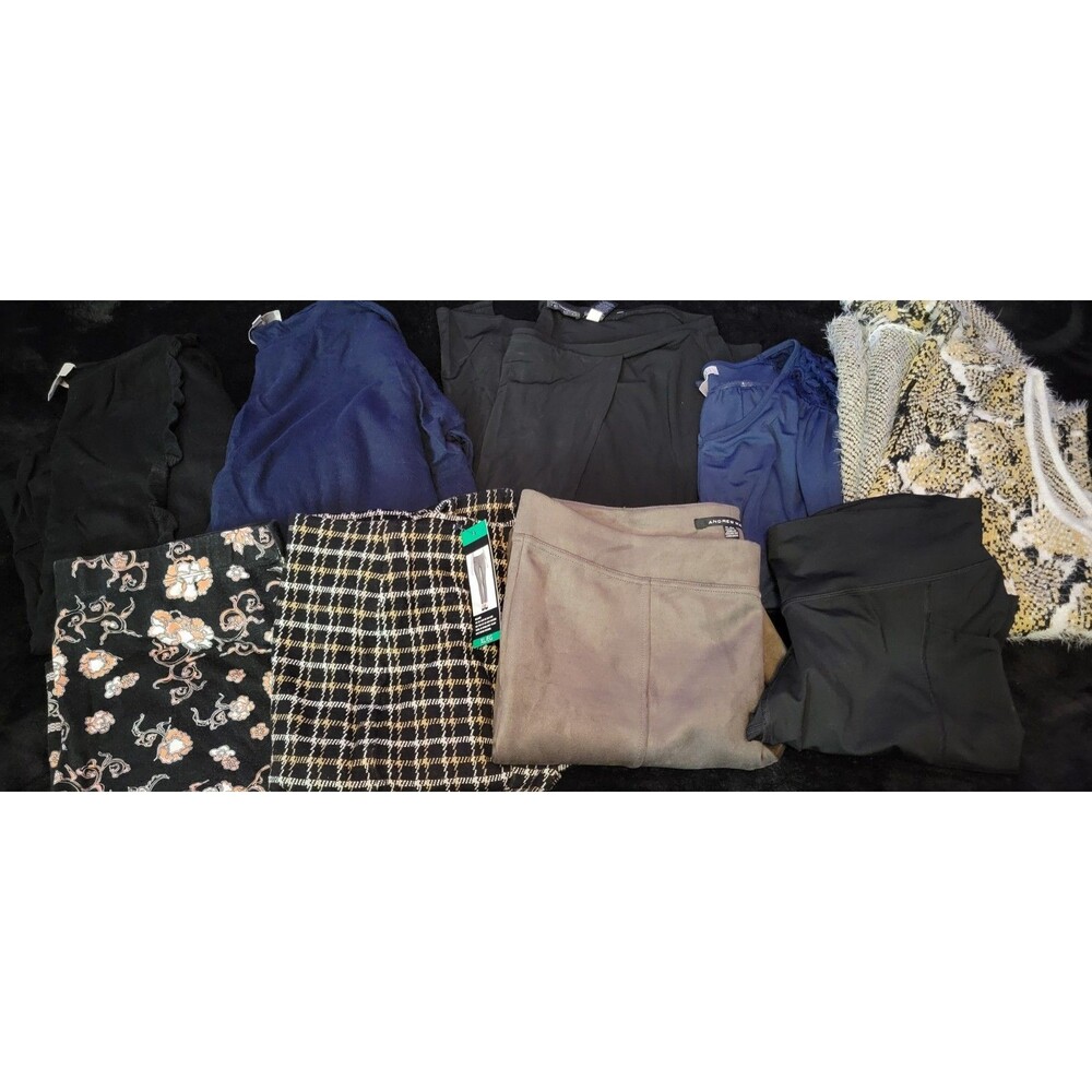 Woman's Size XL Clothing Lot Fall Winter Mixed Brands